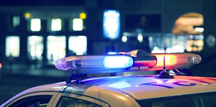  Vancouver police have arrested three alleged gang members and “disrupted a murder conspiracy” in the city’s Downtown Eastside. Photo: Police lights/Shutterstock