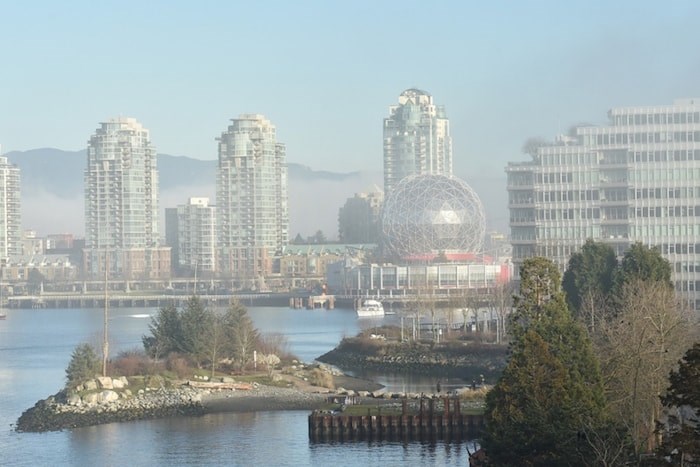  Fog blankets Vancouver Jan. 14, 2019 Photo by Dan Toulgoet