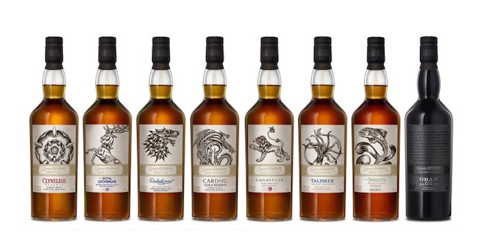  HBO and Diageo's Game of Thrones-inspired whiskies (BC Liquor Stores)