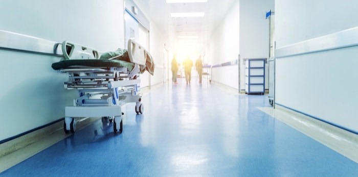  Hospital corridor/Shutterstock