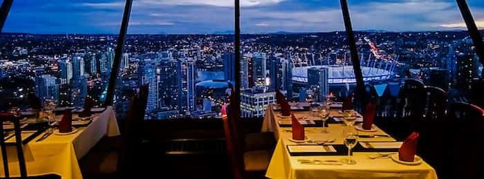  Top of Vancouver Revolving Restaurant / Facebook