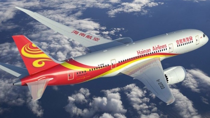  Hainan Airlines will use Boeing Dreamliner 787-9 aircraft on the Shenzhen-Vancouver route. Photo: Hainan Airlines