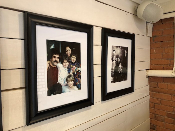  Some of the family photos on the wall (Lindsay William-Ross/Vancouver Is Awesome)