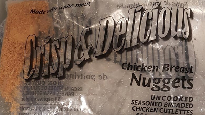  The Canadian Food Inspection Agency has issued a recall of Crisp & Delicious brand Chicken Breast Nuggets. Photo: Canadian Food Inspection Agency