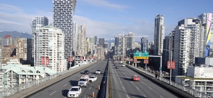  Current design of the Granville Bridge. Image courtesy City of Vancouver