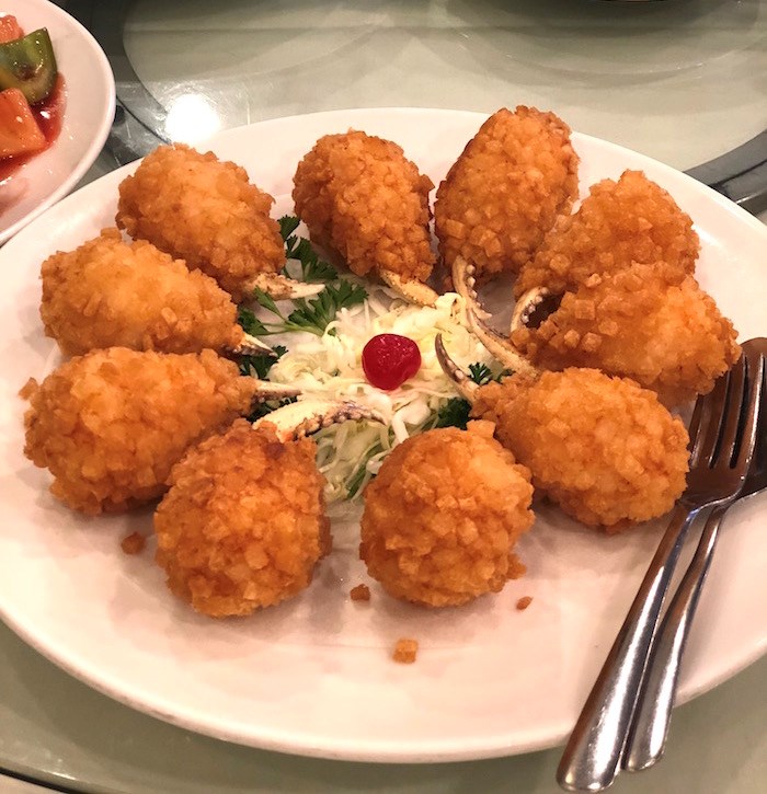  Stuffed crab claws at Hoi Tong (Lindsay William-Ross/鶹ýӳ)