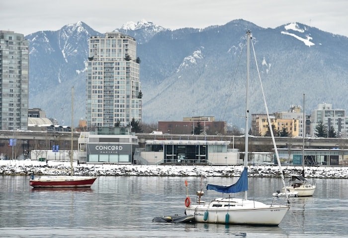  False Creek was once the city’s industrial heartland until it began to be redeveloped in the late 1960s. The remediation work to clean up the Creek and its shoreline continues. Photo Dan Toulgoet