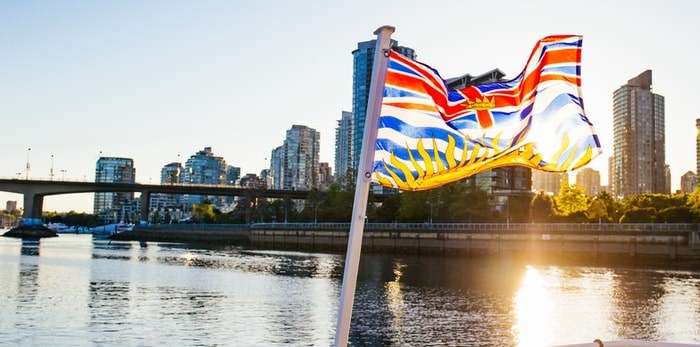  B.C. flag/Shutterstock