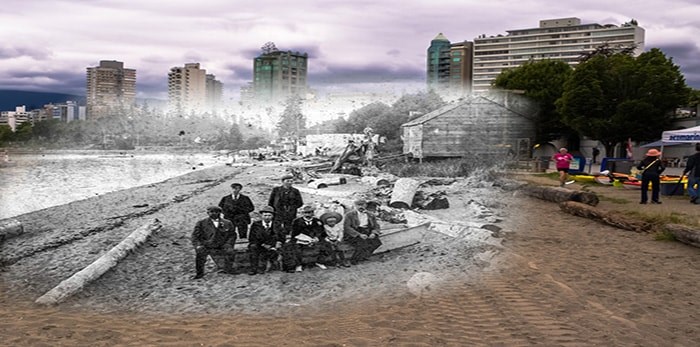  The Lifeguard Joe Fortes. - On this Spot / City of Vancouver Archives