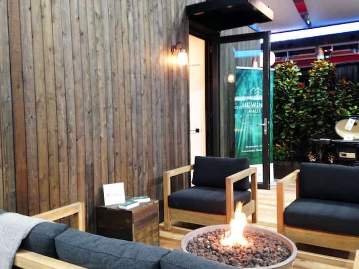  At the February 20-24 2019 B.C. Home + Garden Show, Rockridge showed off a small version of its CLT-built accessory dwelling unit, which could be used as a laneway home or a cabin in the woods - Joannah Connolly