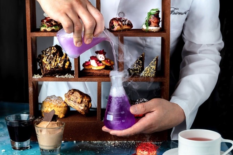  Enjoy sweet treats at Notch8 Restaurant & Bar at the Chocolate Laboratory Dessert Lounge. Photo courtesy Fairmont Hotels