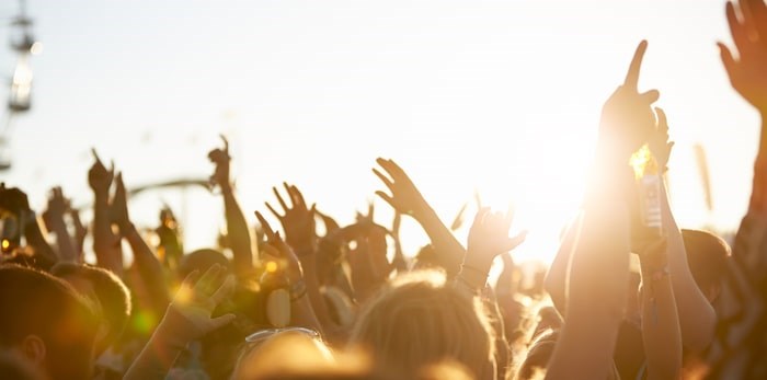  Outdoor music festival/Shutterstock