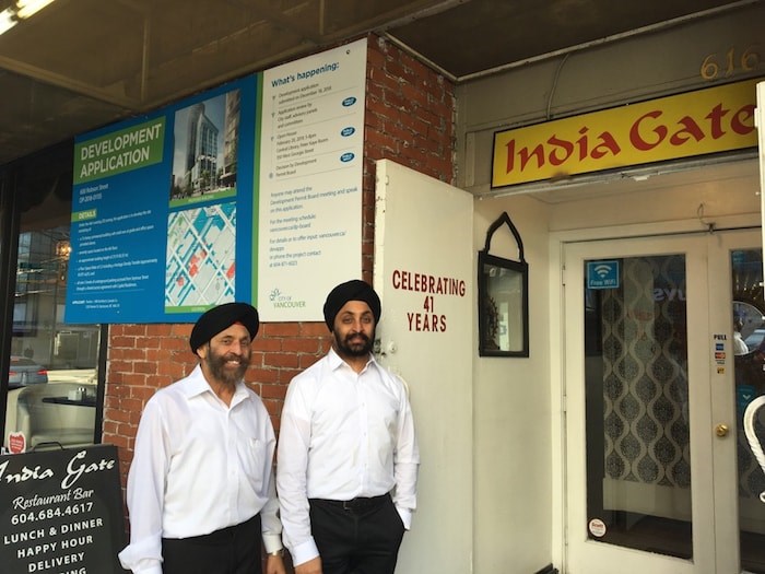  The Gupta family says they’ll likely close the doors on India Gate for good after four decades in the neighbourhood. Photo by Grant Lawrence