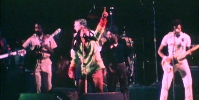  Bob Marley performing live in the film 