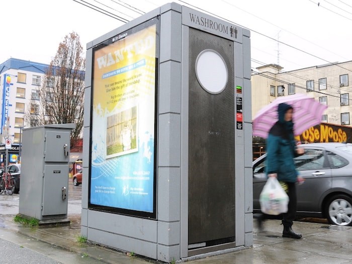  Columnist Michael Geller says public bathrooms are an amenity we all need, and the lack of them is turning downtown stairwells and parking garages into de facto toilets. Photo by Dan Toulgoet