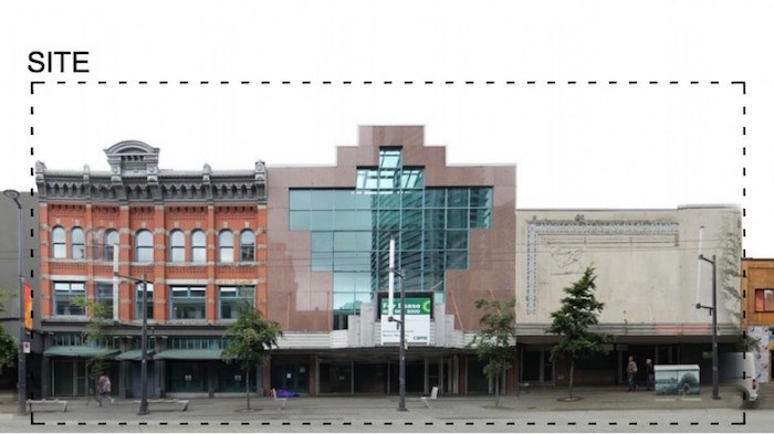  Empire Granville 7 has been vacant for about seven years. Photo via City of Vancouver