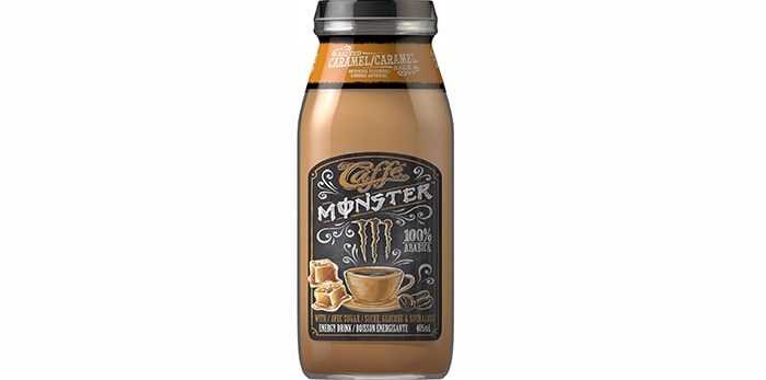  The Caffe Monster Salted Caramel Energy Drink could contain glass fragments.