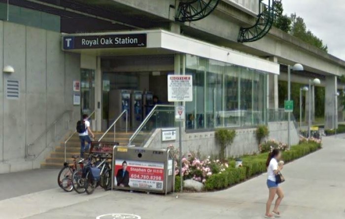  Royal Oak SkyTrain Station (Google Street View)