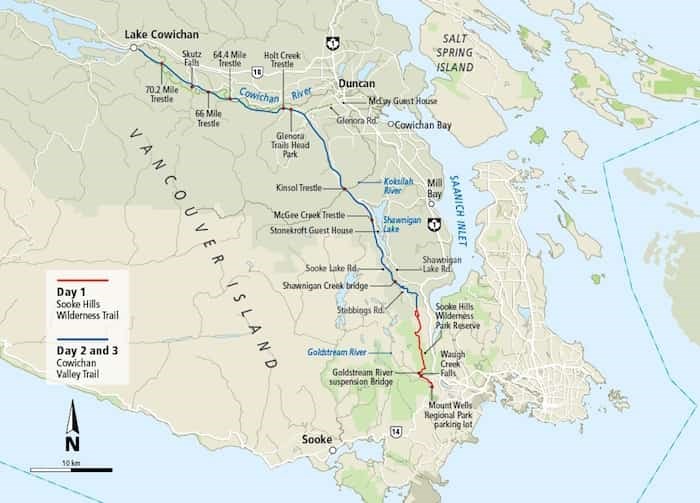 Sooke Hills Wilderness Trail