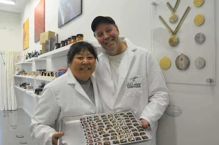  Dominique and Cindy Duby from Wild Sweet will present the upcoming chocolate art installation in Richmond. File photo