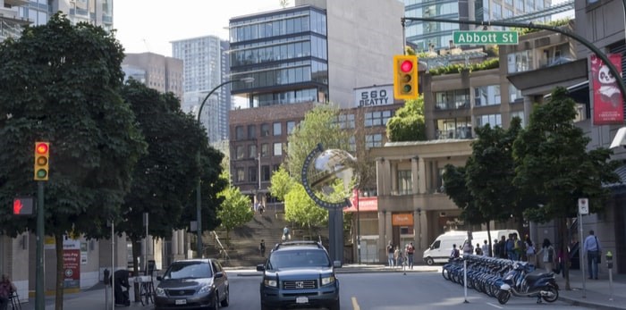  International Village mall in Vancouver's Chinatown. Bob C/Shutterstock.com