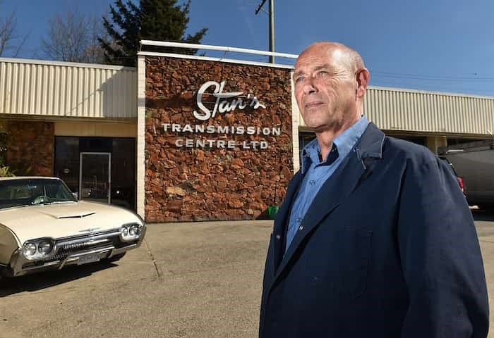  Stan's Transmission owner Jim Lasher fears that the lack of affordable industrial land will crush Vancouver's independent automotive sector. - Dan Toulgoet