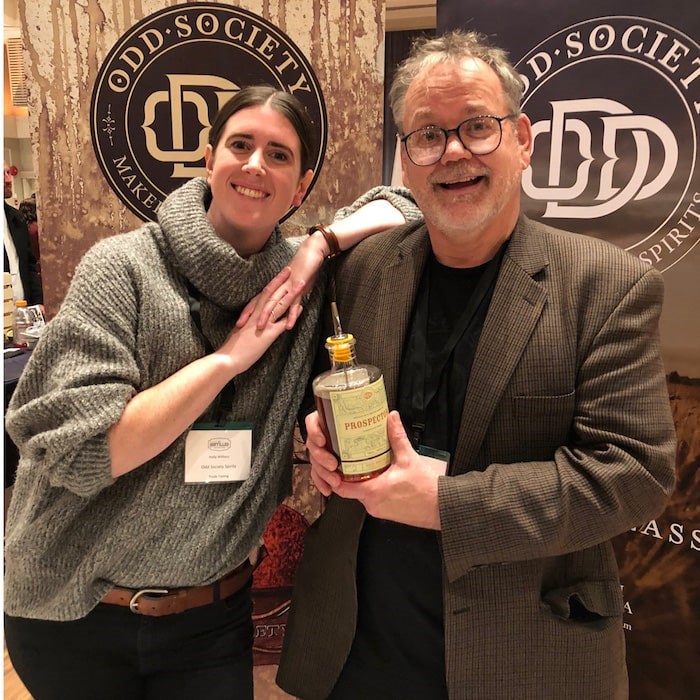  Odd Society’s Prospector Rye Whisky was voted the audience-favourite whisky at BC Distilled. Photo by Gail Nugent