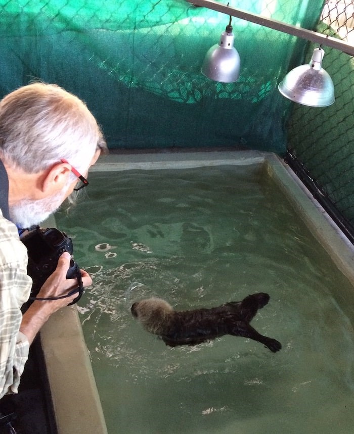  Alan Berner photographing Rialto. Photo courtesy The Seattle Times