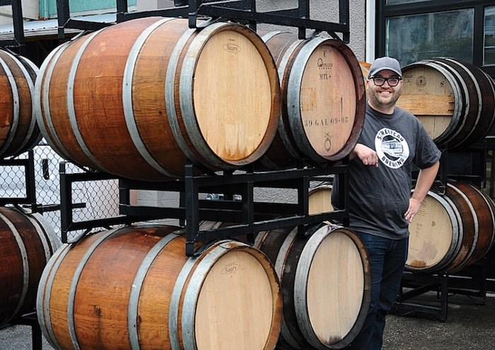  Simon Koldky, founder of the soon-to-be-opened Streetcar Brewing in North Vancouver, is toasting the City of North Vancouver council for cutting red tape for breweries looking to open lounges. Photo by Cindy Goodman/North Shore News