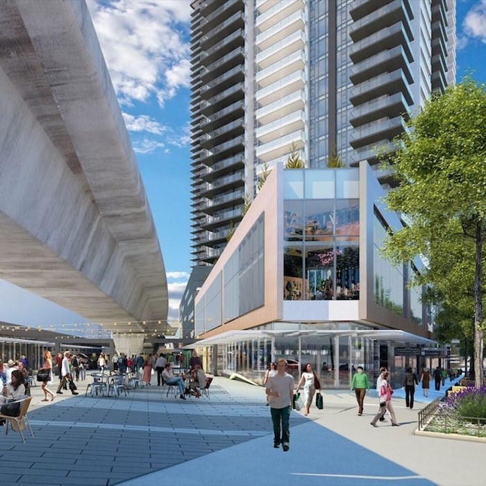  Rendering courtesy of IBI Group.