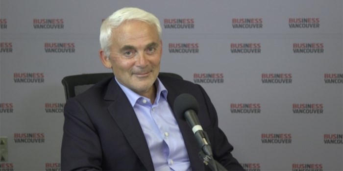  Frank Giustra. Screenshot via Business In Vancouver