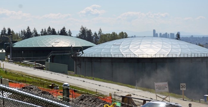  Tanks at the Burnaby Mountain tank farm built in 1953 (not shown) may not be strong enough during a major earthquake, group says. Photo by Kelvin Gawley.