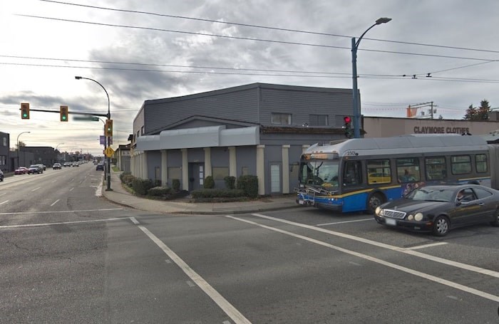  The building at 1298 East Hastings is vacant. Google streetview