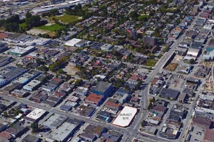  Context for the development proposed for the East Hastings site.