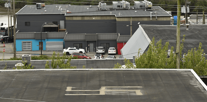  The Courier took this photo of the Swastika symbol on May 2, 2019. Photo Dan Toulgoet