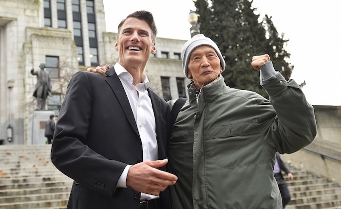  Former Vancouver mayor Gregor Robertson, seen here in January 2018 prior to announcing he was retiring, is now the ambassador of the Global Covenant of Mayors for Climate and Energy. Photo Dan Toulgoet