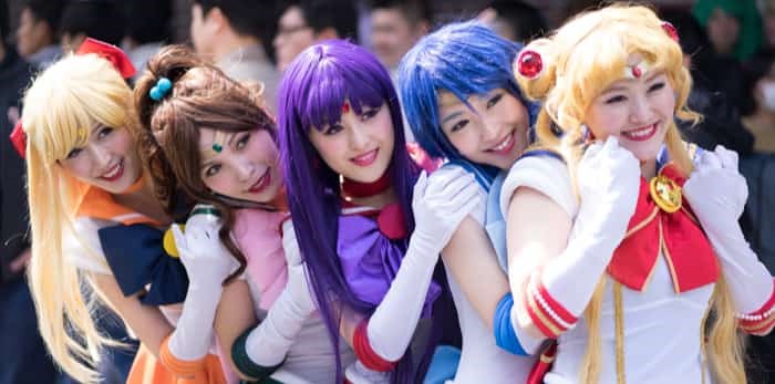  OSAKA, JAPAN. MAR 21,2018 . Cosplayers in Japan/ Shutterstock