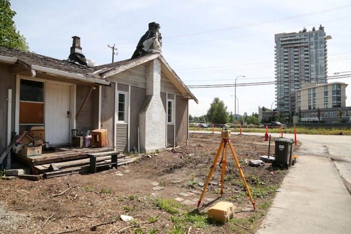  The District of North Vancouver is going to court this Friday to ask for an injunction forcing the owner of this home at 750 Forsman Ave. to move out so the Lower Lynn Highway Interchange project can proceed. Photo by Kevin Hill/North Shore News