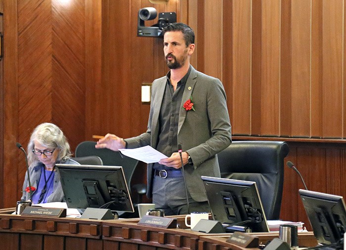  Vancouver City Councillor Michael Wiebe. Photo Bob Kronbauer