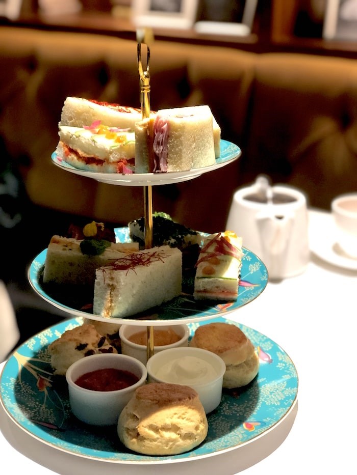  The tea tower, featuring the regular menu items and a Children's Tea. Photo by Lindsay William-Ross/Vancouver Is Awesome