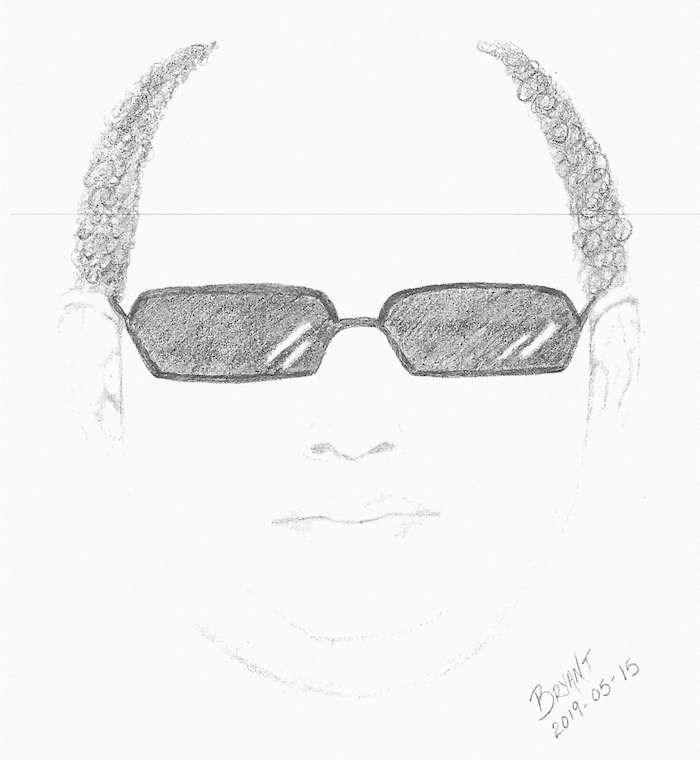  Suspect sketch courtesy North Vancouver RCMP