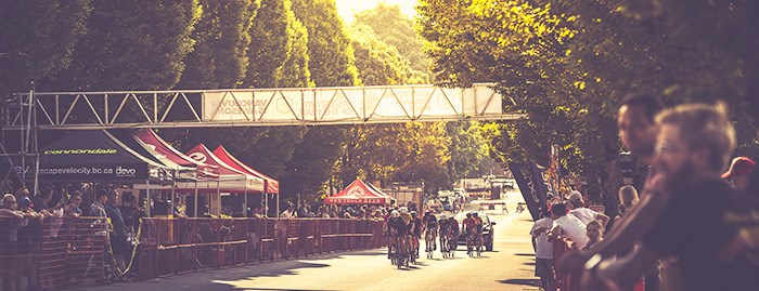  A view from last year's finish line. Photo: TLB Velo