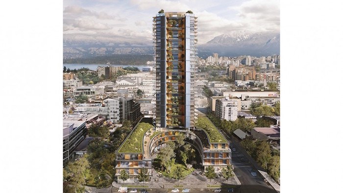  Canada Earth Tower: world’s tallest wood tower planned for Vancouver would also include rigorous green technology. Image via Perkins+Will