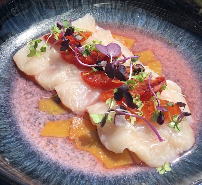  Kanpachi crudo. Photo by Lindsay William-Ross/Vancouver Is Awesome.