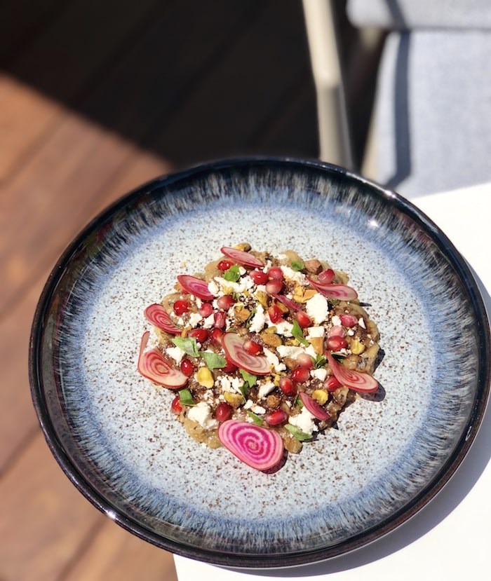  Eggplant Carpaccio. Photo by Lindsay William-Ross/Vancouver Is Awesome.