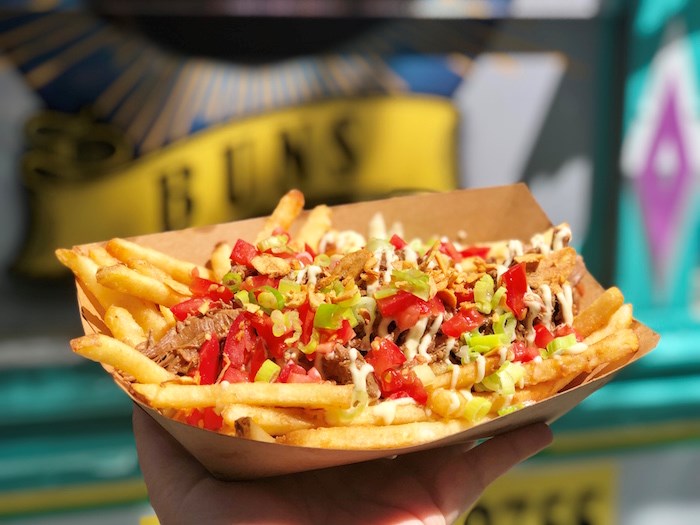  Adobo Fries from Shameless Buns. Photo by Lindsay William-Ross/Vancouver Is Awesome