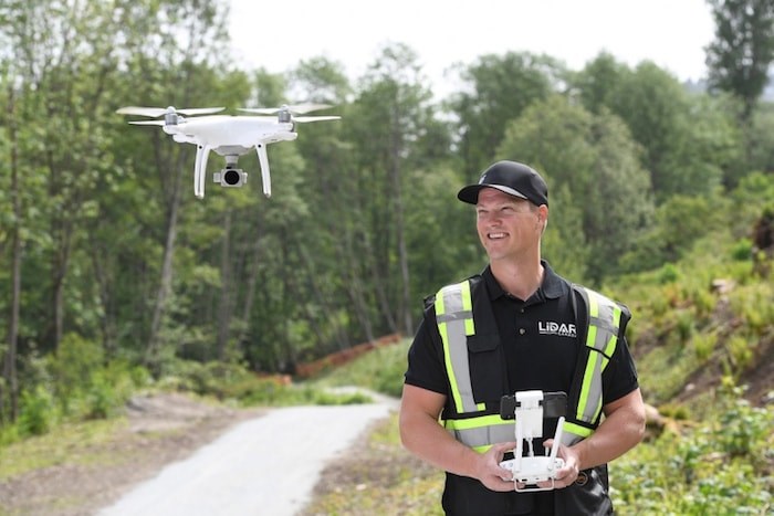  Jon Ross shoots drone footage for the tourism industry, the film and television industry, live events, music videos and realtors — and it can be a hassle. Photo by Jennifer Gauthier/Vancouver Courier