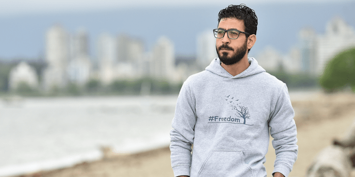  Hassan Al-Kontar moved to Kitsilano in mid-May after spending his first few months in Canada living in Whistler. He'd previously spent nine months in limbo: seven in the Kuala Lumpur International Airport and two in a detention centre.