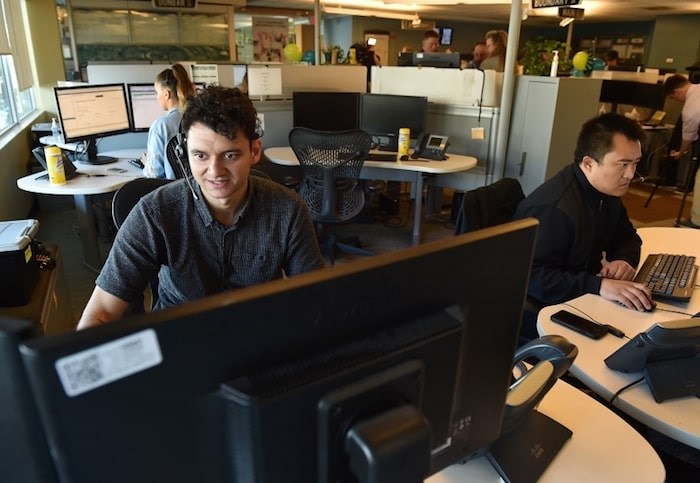  The City of Vancouver's 311 contact centre, which marked its 10th anniversary June 15, fielded 7.75 million calls since it launched. Photo Dan Toulgoet