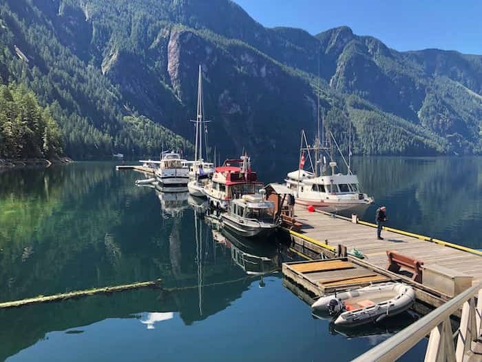  Princess Louisa Inlet dock Photo: Elana Shepert / Vancouver Is Awesome